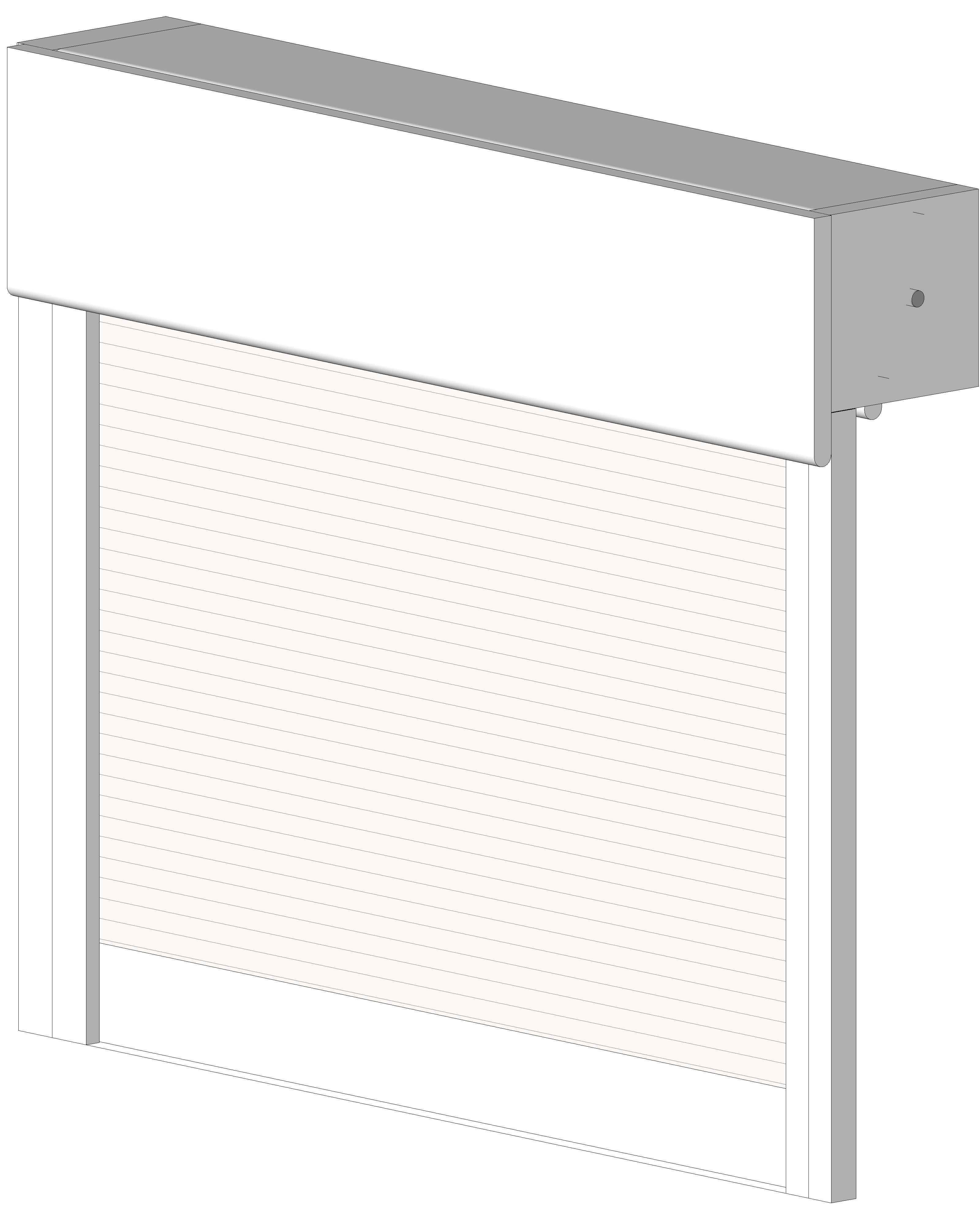 Coiling Door 3D Model