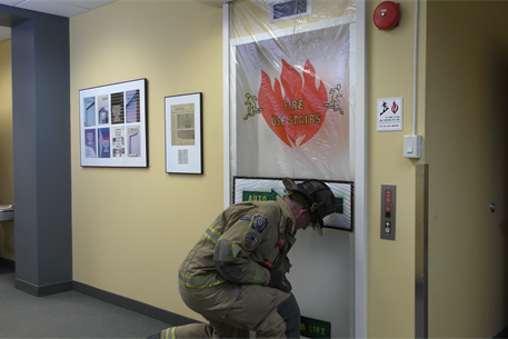 Fireman Manual Smoke Curtain