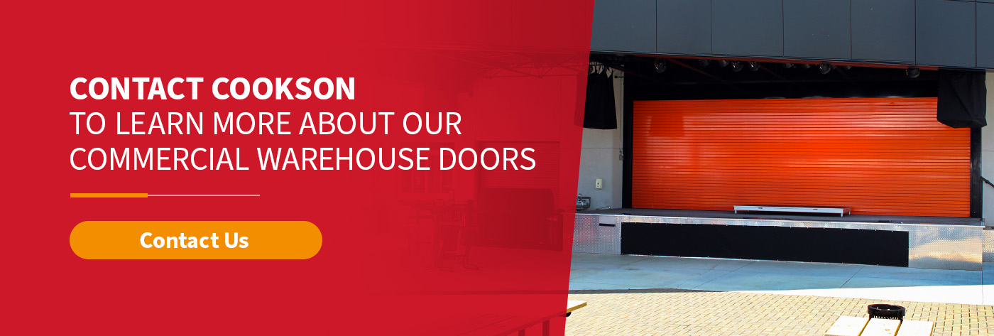 Contact Cookson to Learn More About Our Commercial Warehouse Doors