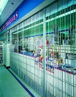 Side Folding Grille in Pharmacy 