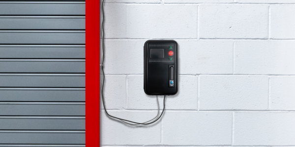 rollup door smart security sensor technology commercial door remote monitoring system