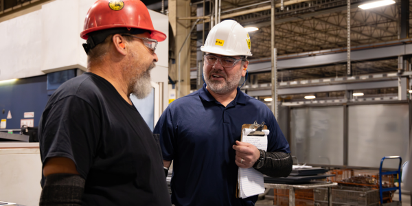 Michael Bogdon plant manager in Cornell and Cookson manufacturing facility in Mountain Top PA