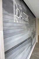 Steel Roll Up Door with Vinyl Graphics Steel Roll Up Door with Vinyl Graphics