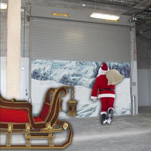 insulated roll up garage doors north pole 03
