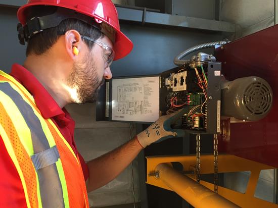 Rollup Door planned maintenance retrofit