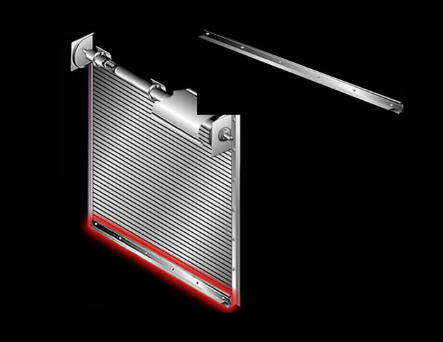 bottom-bar on rolling door 
