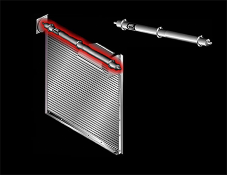 Counter-Balance-Shaft counter-balance-shaft on rolling door