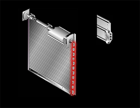 Curtain-Endlocks curtain-endlocks on rolling door