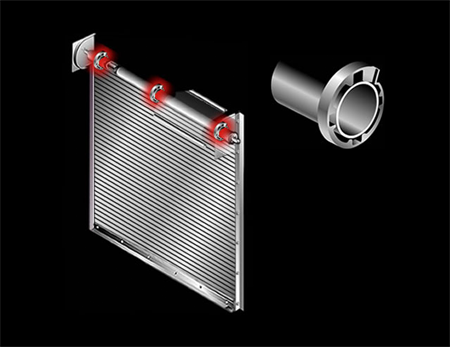 Shaft-Ring shaft-ring on rolling door
