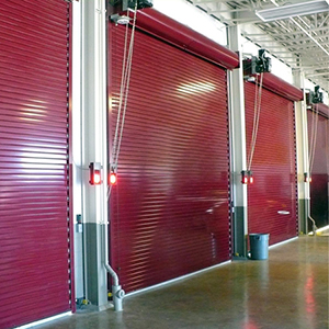 Garage Door Insulation Red