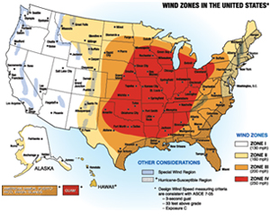 ICC 500 Tornado Map