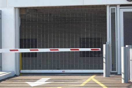 Parking Lot Gate Security Grilles with Arm