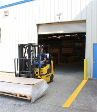 Raid Roll Doors 300 forklift