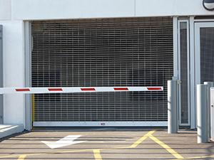 Parking Garage Security gates with Arm B
