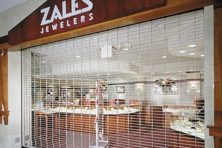 Zales Full Storefront Security Grilles Zales Full Storefront Security Grilles