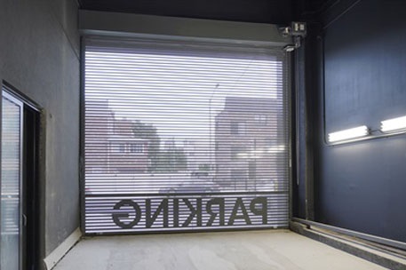 perforated_service_door_parking_queens_ny perforated_service_door_parking_queens_ny