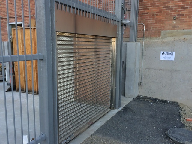 Fenestrated Slates Door