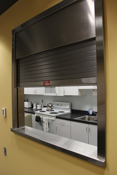 Counter Door with Integral Frame and Sill