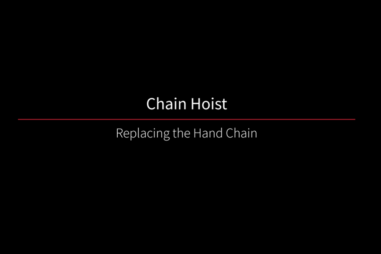 Chain Hoist Hand Chain